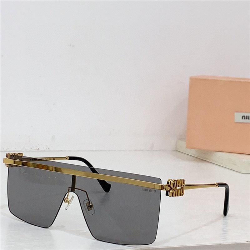 Miu Miu MU50ZS Gold-Black Frame XXL-141mm Women's Sunglasses✨ - buyonlinebehappy