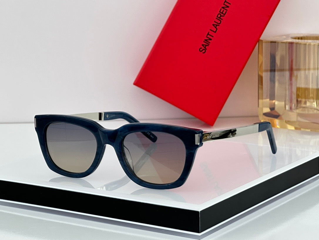 Saint Laurent Eyewear SL 582 square-frame Sunglasses✨ - buyonlinebehappy