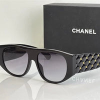 CHANEL PILOT SUNGLASSES 9104 1658/S6, A71465 X08101 S8561 🖤