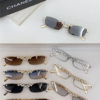 2024 CHANEL Rectangle Sunglasses 9567B C395/6V 🖤