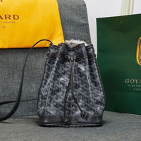 Goyard Petit Flot Bucket Bag In Goyardine Canvas Shoulder Bag ✨