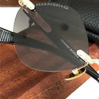 Chrome Hearts DEEP III 3 Rhombus Zeiss Lens Unisex Sunglasses⚜️