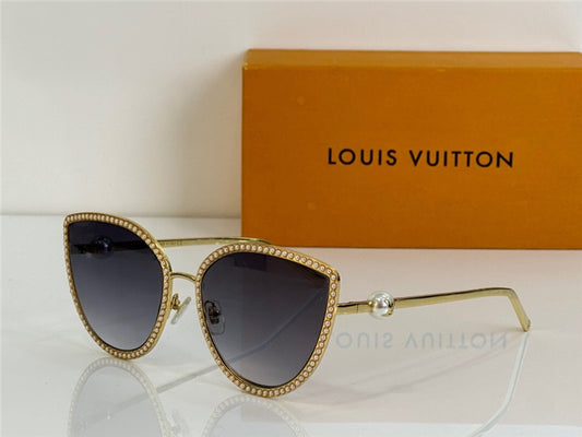 Louis Vuitton Z1995U LV Pearl Cat Eye Sunglasses✨ - buyonlinebehappy