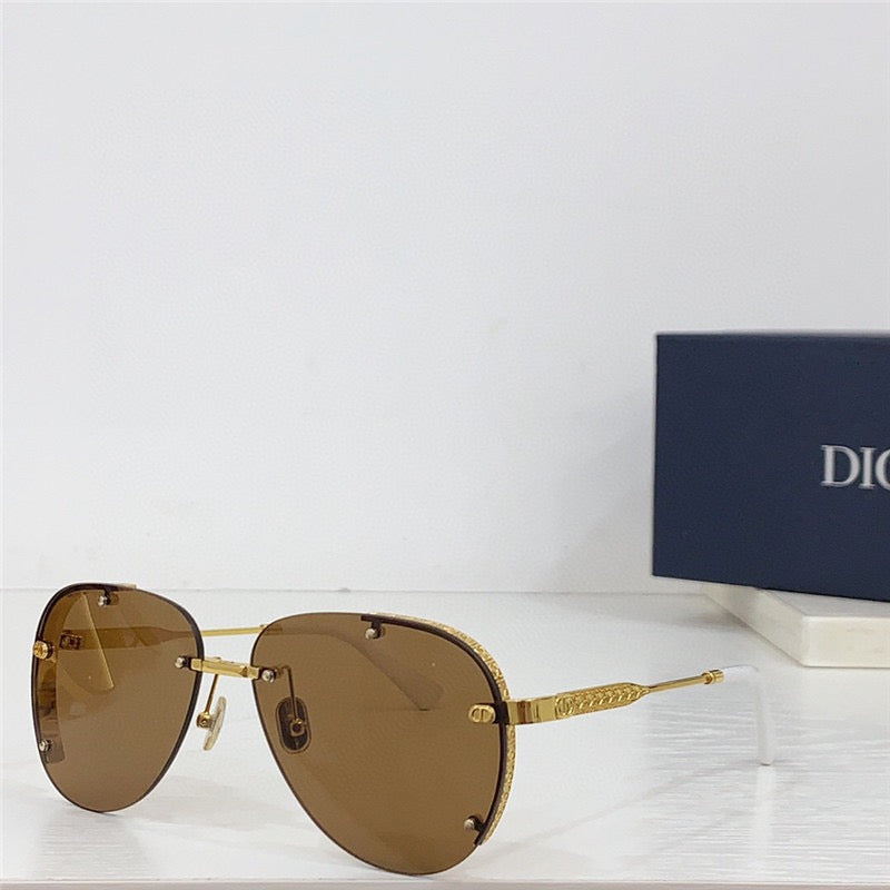 DIOR HOMME NeoDior S4U Mirrored Rectangular Sunglasses✨ - buyonlinebehappy