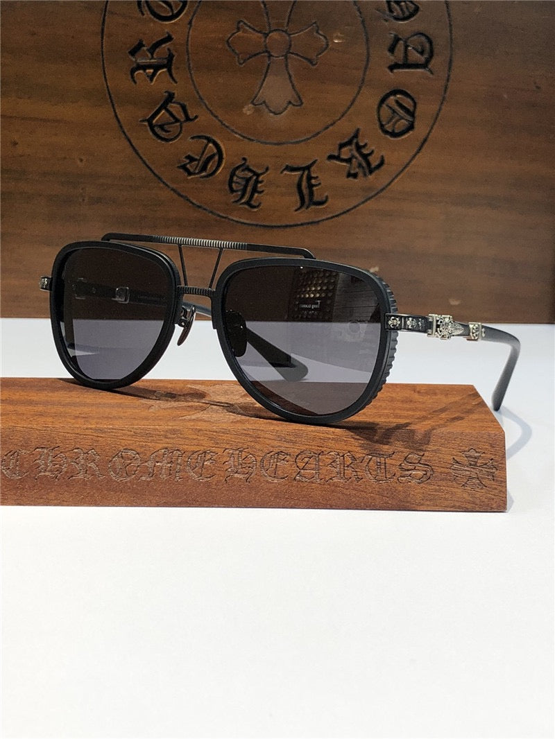 Chrome Hearts PUSHIN ROD I 57-18-146mm Sunglasses⚜️ - buyonlinebehappy