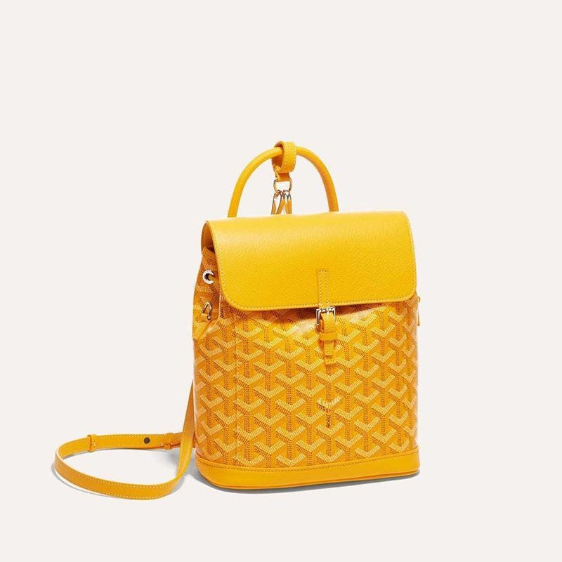 Goyard Mini Alpin Backpack In Goyardine Canvas ✨ - buyonlinebehappy