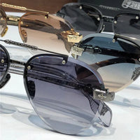 Chrome Hearts 8267 Metal frame Luxury Pilot Sunglasses🔱