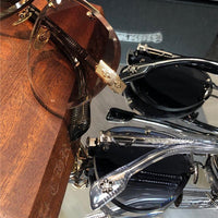 Chrome Hearts 8267 Metal frame Luxury Pilot Sunglasses🔱