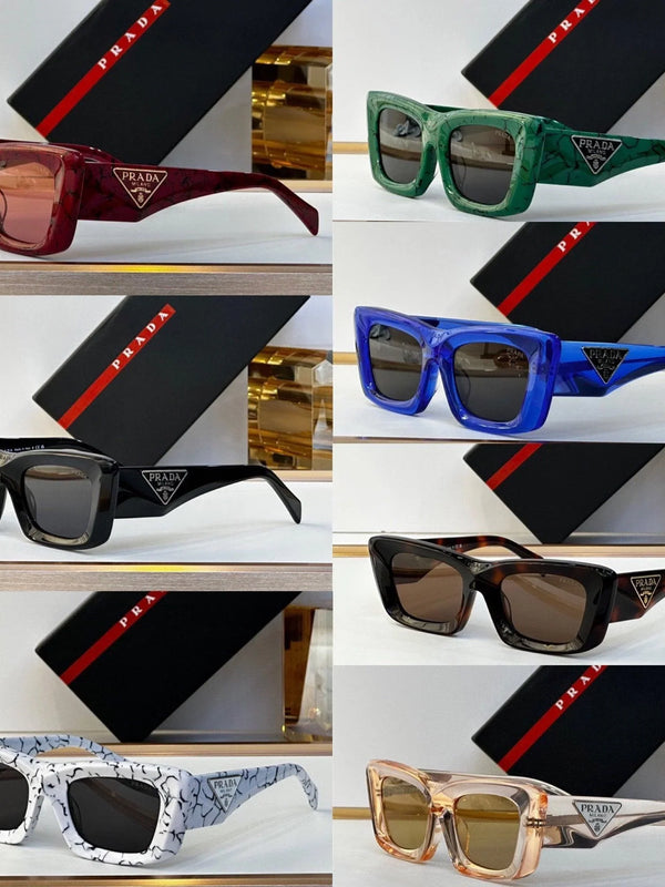 PRADA Cat-Eye Logo-Plaque Sunglasses 60mm- 7STYLE