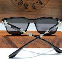 Chrome Hearts Sunglasses Frame Call Melice -Black-Gold-Silver ✨