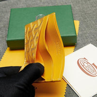 Goyard Saint-Sulpice Card Wallet In Goyardine Canvas ✨