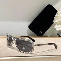 CHANEL Shield Sunglasses A71558🖤