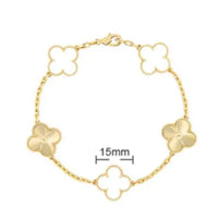 Van Cleef Vintage Alhambra Bracelet 18K Gold Plated Women's Jewelry 19 models✨