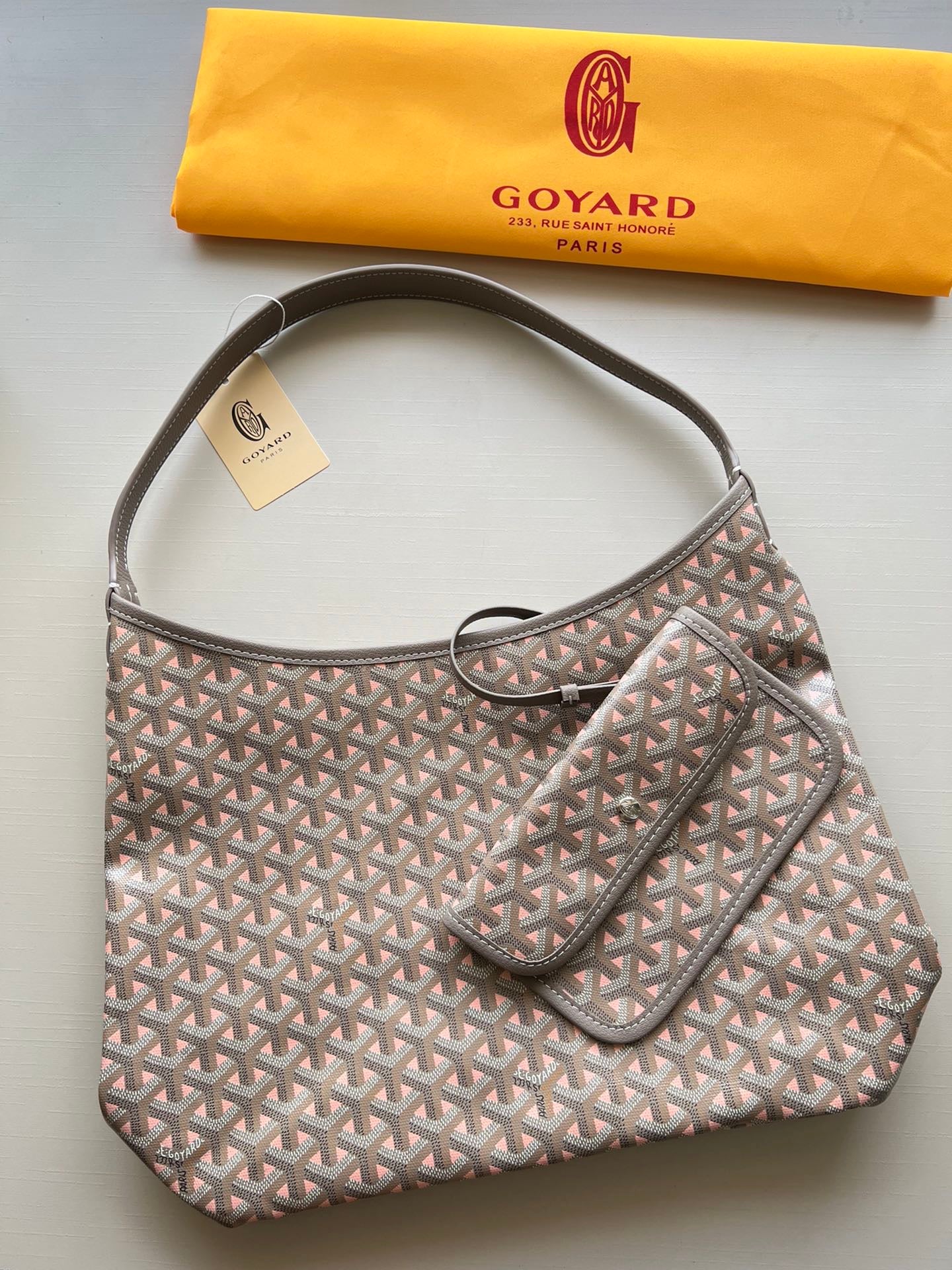 Goyard Bohème Hobo Bag 42cm ✨ - buyonlinebehappy