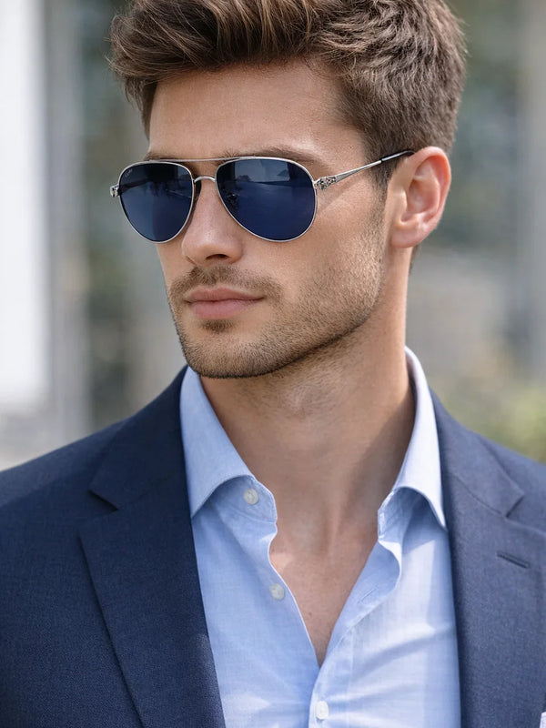 Cartier Panthère De Cartier 60MM Aviator Unisex Sunglasses 🐆