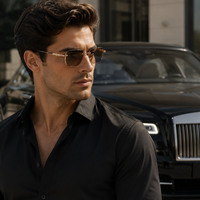 Rolls Royce SS1268 18K plated Rose-Silver-Gold Eyewear  👑
