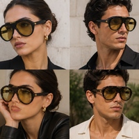 Gucci GG0479S 002 Aviator Oversized Sunglasses 🇮🇹