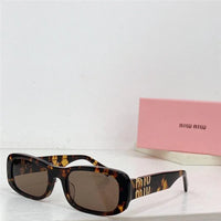 Miu Miu Glimpse oval-frame Acetate - 54 -08ZS Women's Sunglasses
