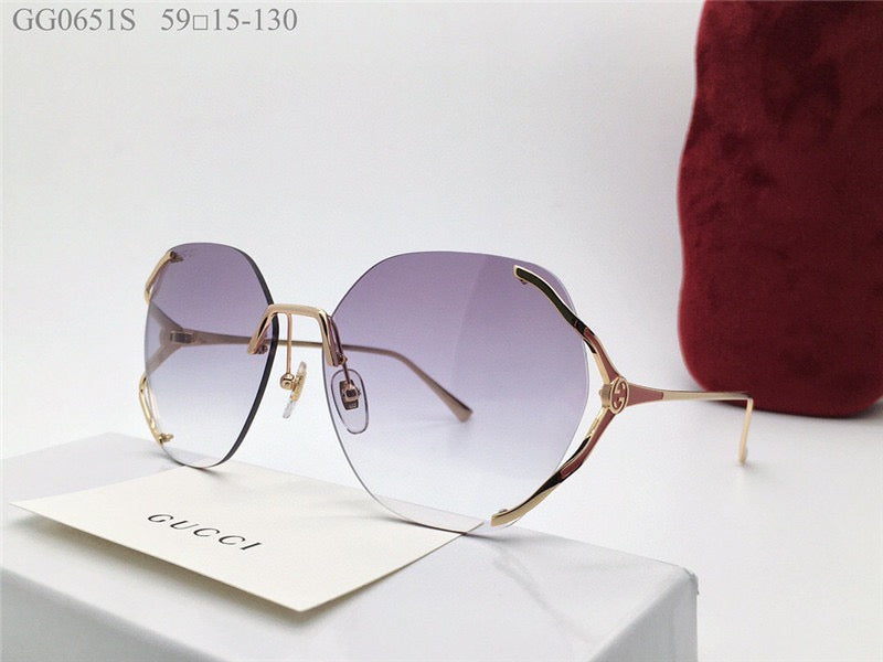 GUCCI 0651S Square 60mm Aviator Sunglasses ✨ - buyonlinebehappy