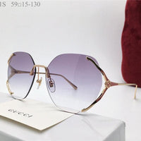 GUCCI 0651S Square 60mm Aviator Sunglasses ✨