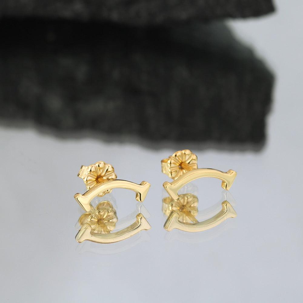 Tiffany&Co 18k gold plated Smile Pendant Necklace Bracelet Earring double row hinged White Rose Yellow gold 3 models with box - buyonlinebehappy