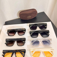 TOM FORD FAUSTO TF0711 Rectangular Sunglasses ✨