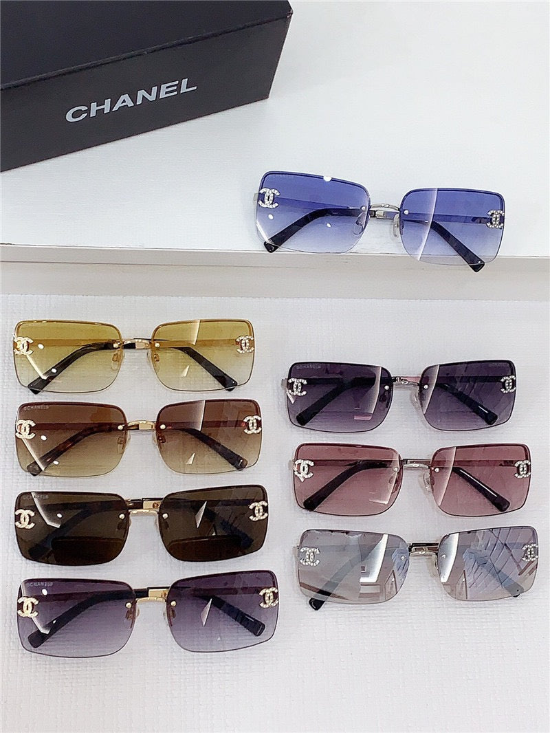 Chanel 4104B/C1247E Women's Metal Frame Sunglasses ✨ - buyonlinebehappy