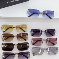 Chanel 4104B/C1247E Women's Metal Frame Sunglasses ✨