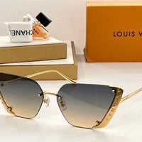 Louis Vuitton Z1993U LV  Moon Metal Cat Eye Women's Sunglasses ✨