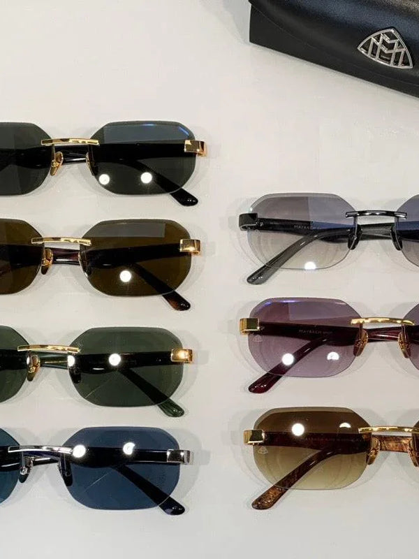 MAYBACH The Character V Unisex Sunglasses Mirror Zeiss Lenses 👑