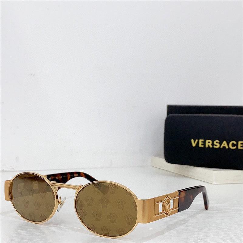 VERSACE New 2024 MEDUSA DECO OVAL SUNGLASSES ✨ - buyonlinebehappy