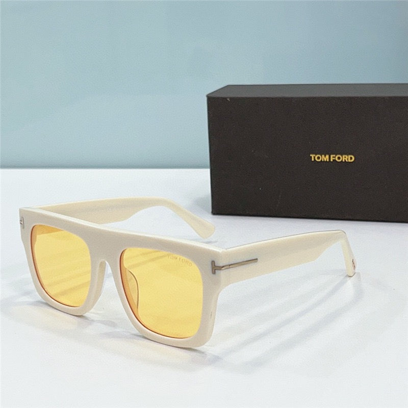 TOM FORD FAUSTO TF0711 Rectangular Sunglasses ✨ - buyonlinebehappy