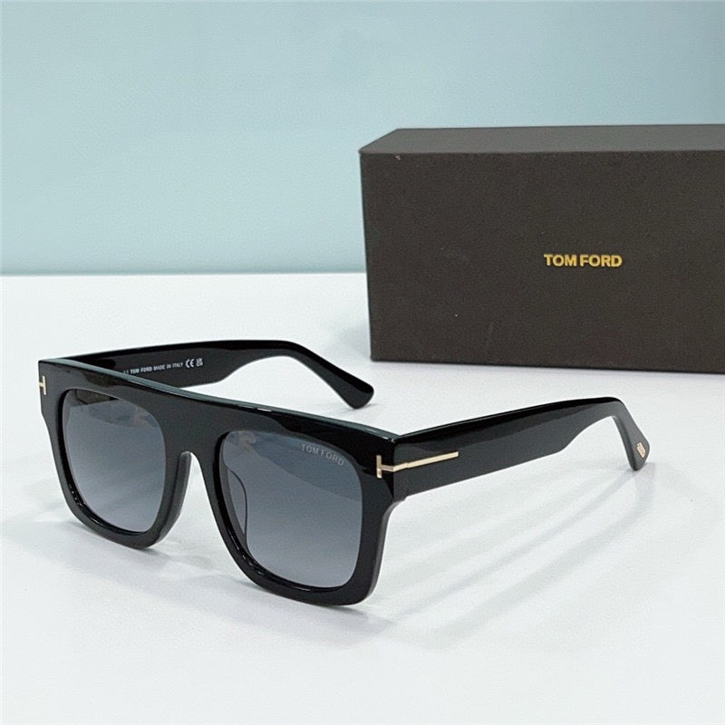 TOM FORD FAUSTO TF0711 Rectangular Sunglasses ✨ - buyonlinebehappy