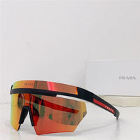 PRADA 59mm Shield Sunglasses Prada Linea Rossa   🟥