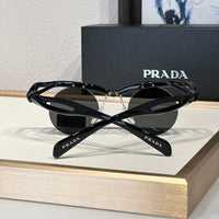 PRADA PR A18S - BLACK-PEACH-GREEN | SUNGLASSES Unisex  🟥