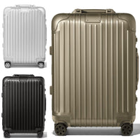 RIMOWA Aluminium Original Series Suitcase Cabin-M-L-Trunk Plus - 3 Colors 🛩️