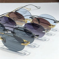 Chrome Hearts SINNERGASM oval round tinted Sunglasses✨