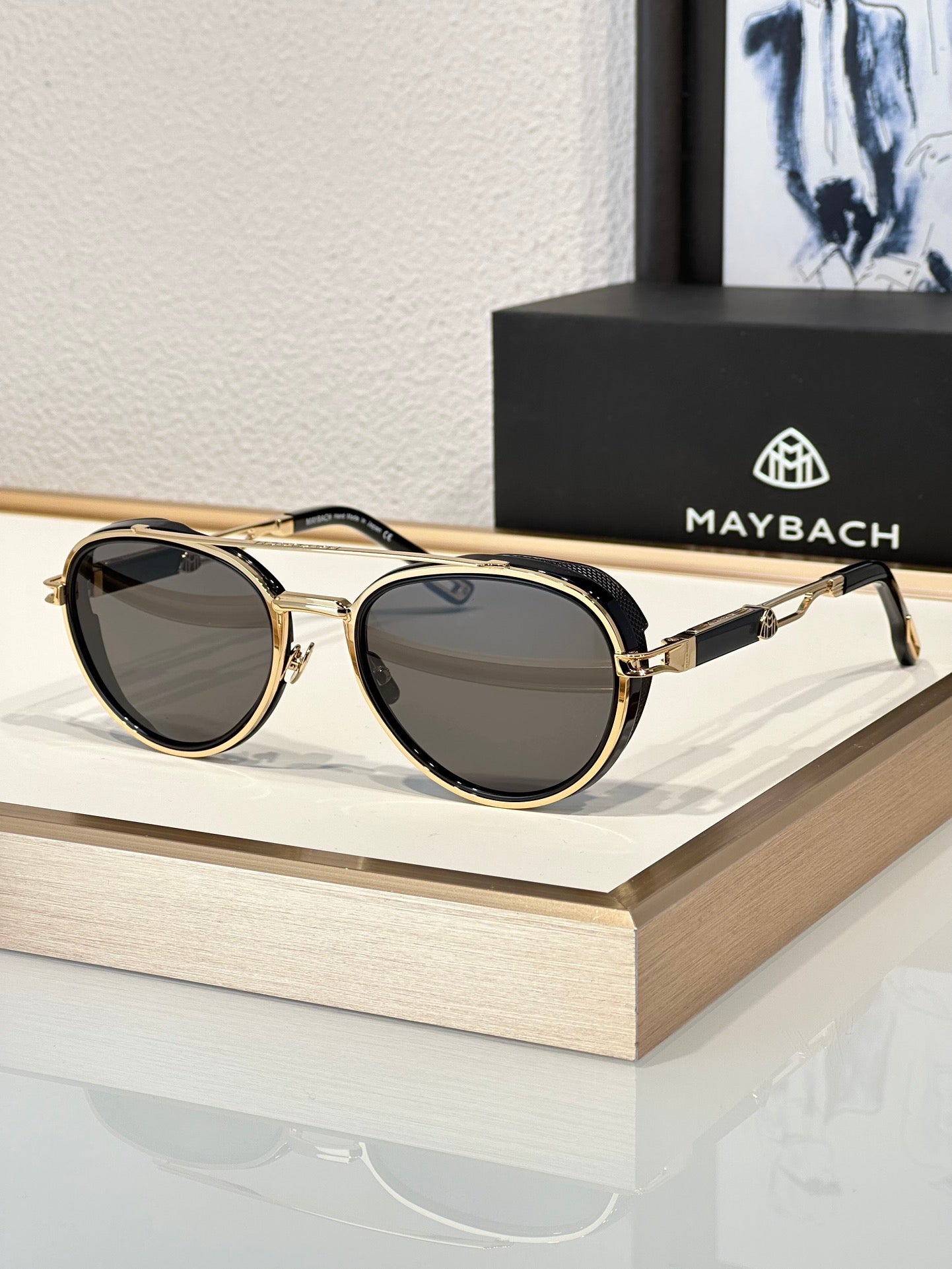 MAYBACH GAWA THE ABNER Mirror Zeiss Lenses 👑 - buyonlinebehappy