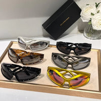 BALENCIAGA Fennec Oval 0314S acetate Sunglasses 👽