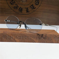 Chrome Hearts SINNERGASM oval round tinted Sunglasses✨
