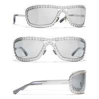 CHANEL Shield Sunglasses A71558🖤