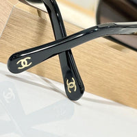 CHANEL Square Metal & Strass Sunglasses 4578 🖤
