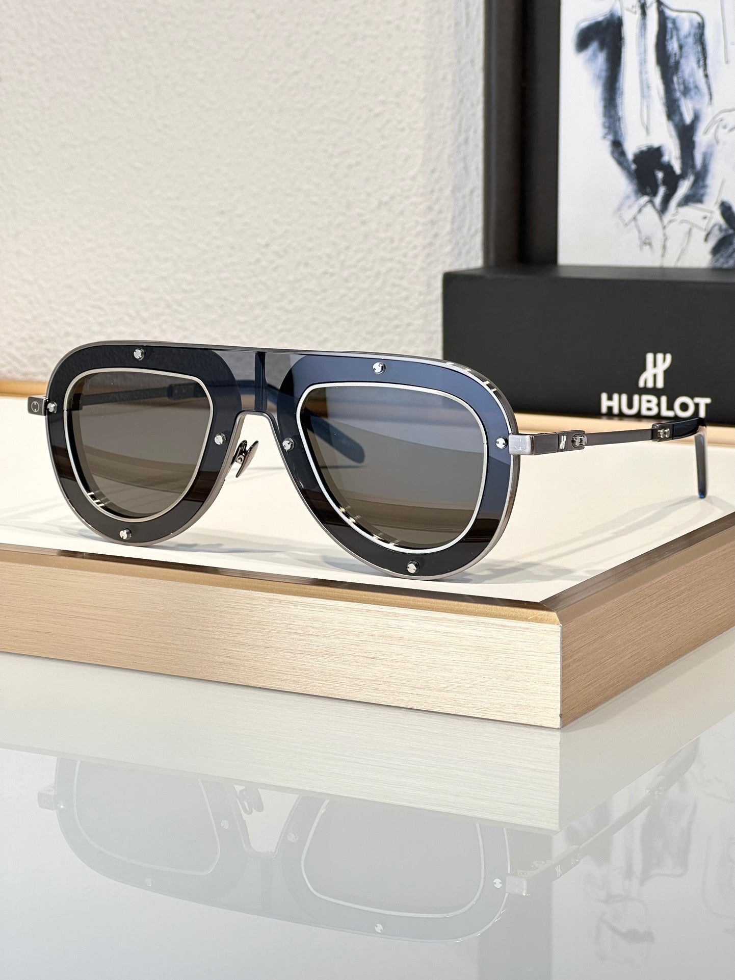 HUBLOT H096 POLARISED Light Mirror Zeiss Lenses🔱 - buyonlinebehappy