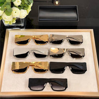 YSL 2024 SAINT LAURENT SL 635 flat-top Sunglasses $800