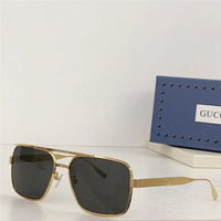 New Season Gucci 1512S Eyewear Rectangle frame Sunglasses  ✨