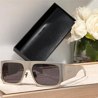 YSL 2024 SAINT LAURENT SL 635 flat-top Sunglasses $800 ✨