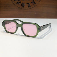 Chrome Hearts TV PARTY matty boy square-frame tinted sunglasses🔱