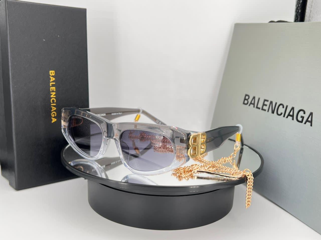 BALENCIAGA DYNASTY D-FRAME SUNGLASSES IN BLACK Sunglasses ✨ - buyonlinebehappy