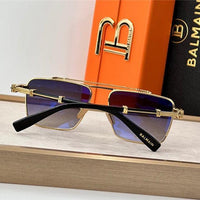 BALMAIN BPS-149C Gold-Silver Sunglasses  ✨