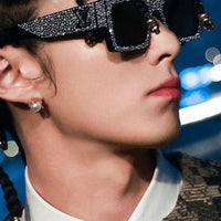 Louis Vuitton Z2396E Runway LV Clash Pearls & Strass Sunglasses✨